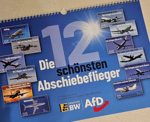 You are currently viewing Aus dem Gäu: Der Vollmaringer AfD-Politiker Miguel Klauß verteilt einen „Abschiebekalender“.